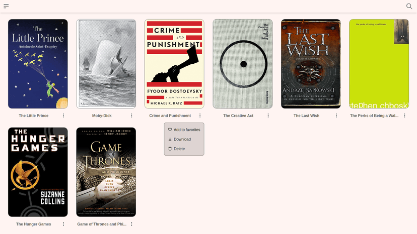 Readify (ePub reader app)